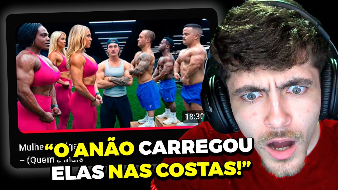 SUETAM REAGE: Mulheres Gigantes vs. os anões mais fortes – (Quem é mais forte?)