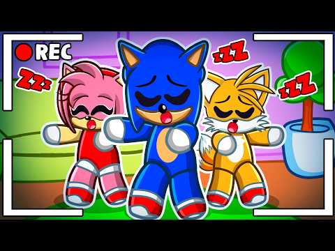 We Caught our SONIC PLUSHIES SLEEPWALKING at 3AM...