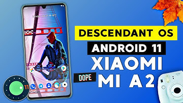 DescendantOS Android 11 for Xiaomi Mi A2 | Install & Review + BUGS!⚡Hindi Tech Video