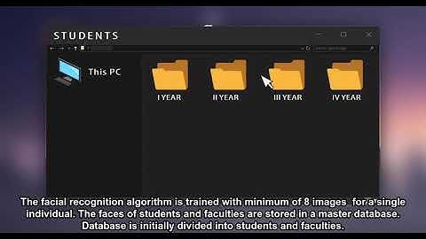 Digital Attendence Monitoring System | By Rajalakshmi Engineering College Students.