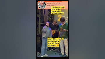 Auto repeat Lesty Bilar nyanyi lagu ini bikin hati adem #lestikejora #rizkybillar #shorts