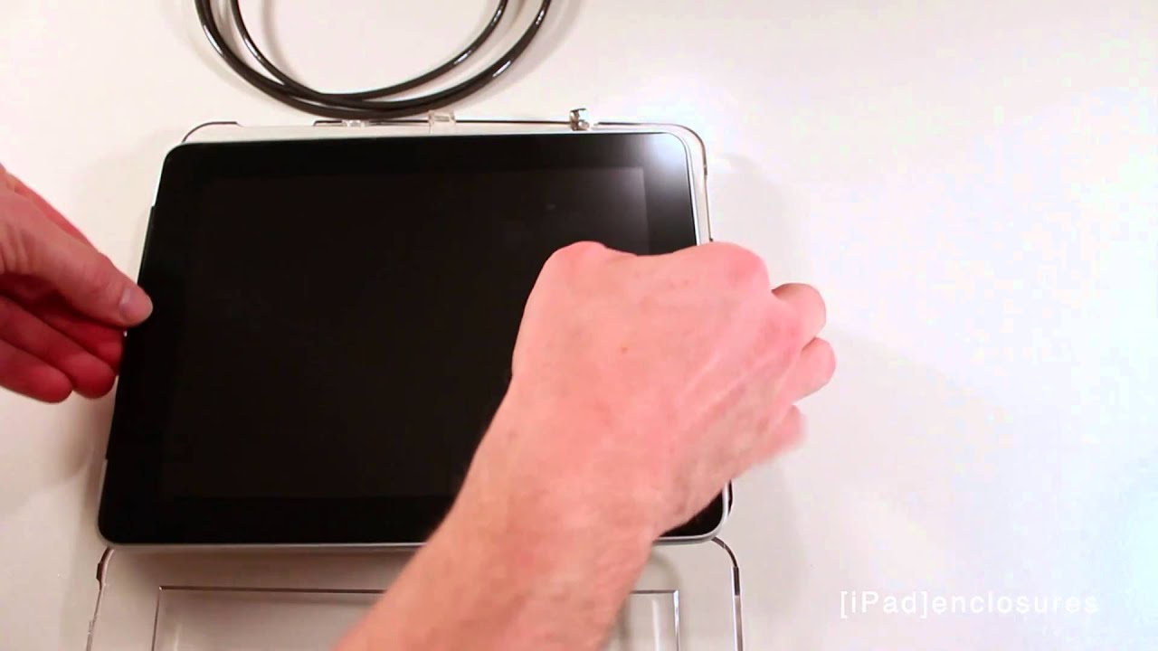 iPad Protective Enclosure - Lockable Cover