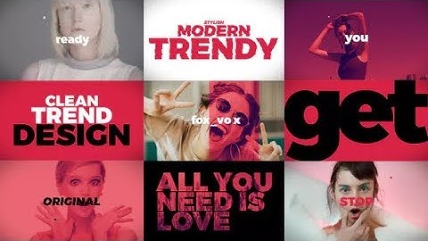 Rhythmic Opener ( After Effects Template ) ★ AE Templates