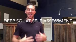 INJURY PRONE Deep Squat Self Assessment Tool - Dr Jordan Fairley