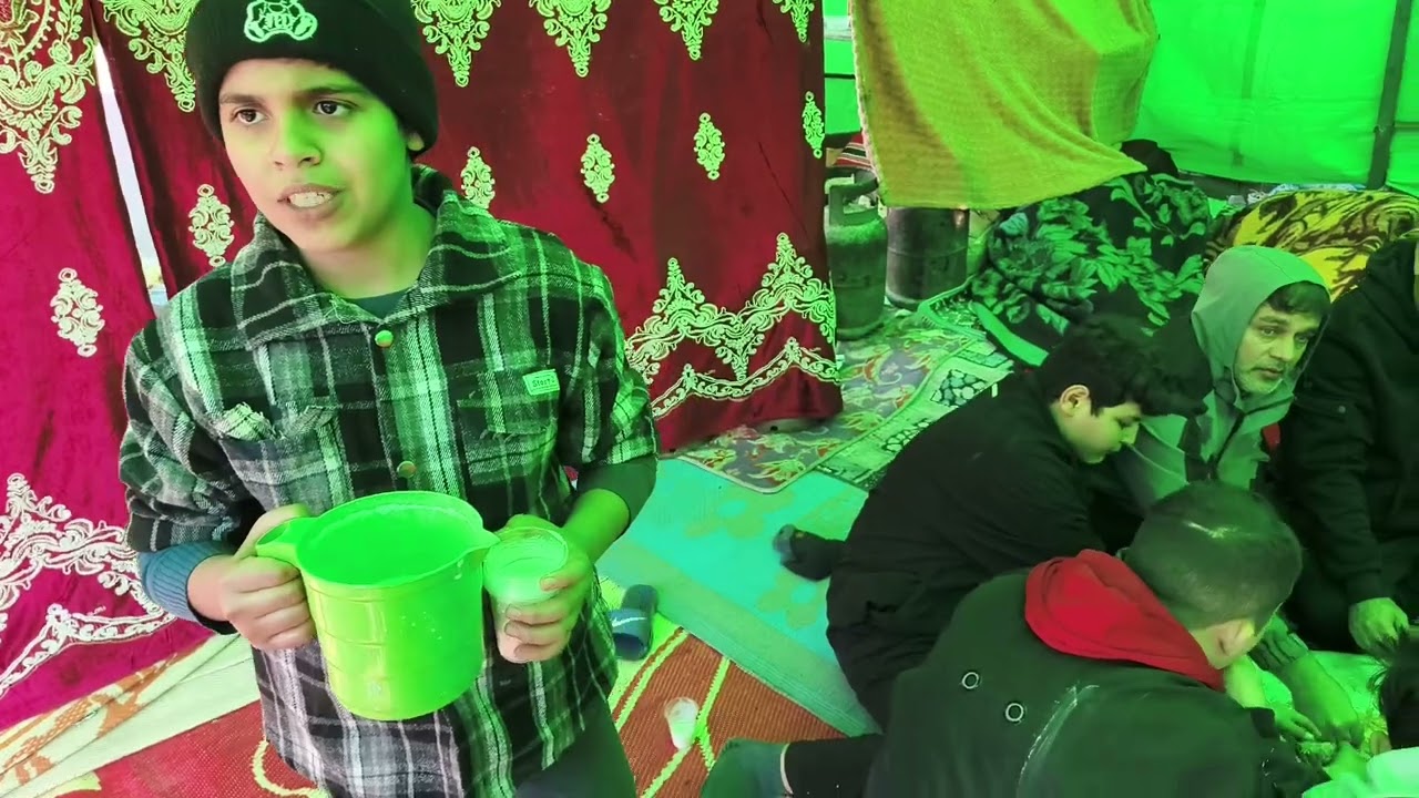 وجبه غداء في الموكب ٢٥رجب زياره الإمام الكاضم عليه السلام ٢٠٢٦/١/١٥