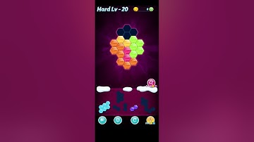 block! hexa puzzle novice  -block 3 to 5 levels-    level 15-23