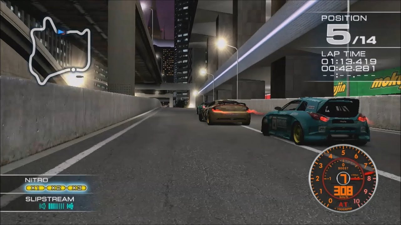 Ridge Racer 7 Ridge State Grand Prix UFRA SINGLE EVENT 09 with G00 ...