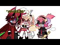 | Asher's first time drawing! | RADIOAPPLE FANKID | HAZBIN HOTEL | FT : ALASTOR, LUCIFER AND ASHER |