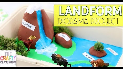 Landform Diorama Project