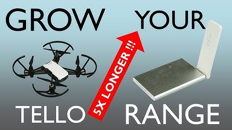 Go Long With the Tello and the Xiaomi MI WiFi Extender