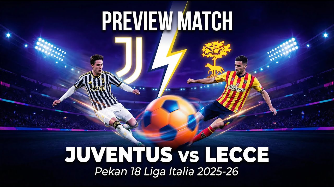 Lawan Lecce, Juventus Tidak Punya Alasan Gagal | Preview Juve vs Lecce Serie A Game 18