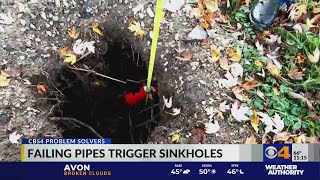 Failing pipes trigger sinkholes in Upland