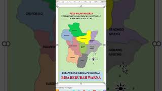 cara membuat peta ms word berubah warna#peta interaktif#short