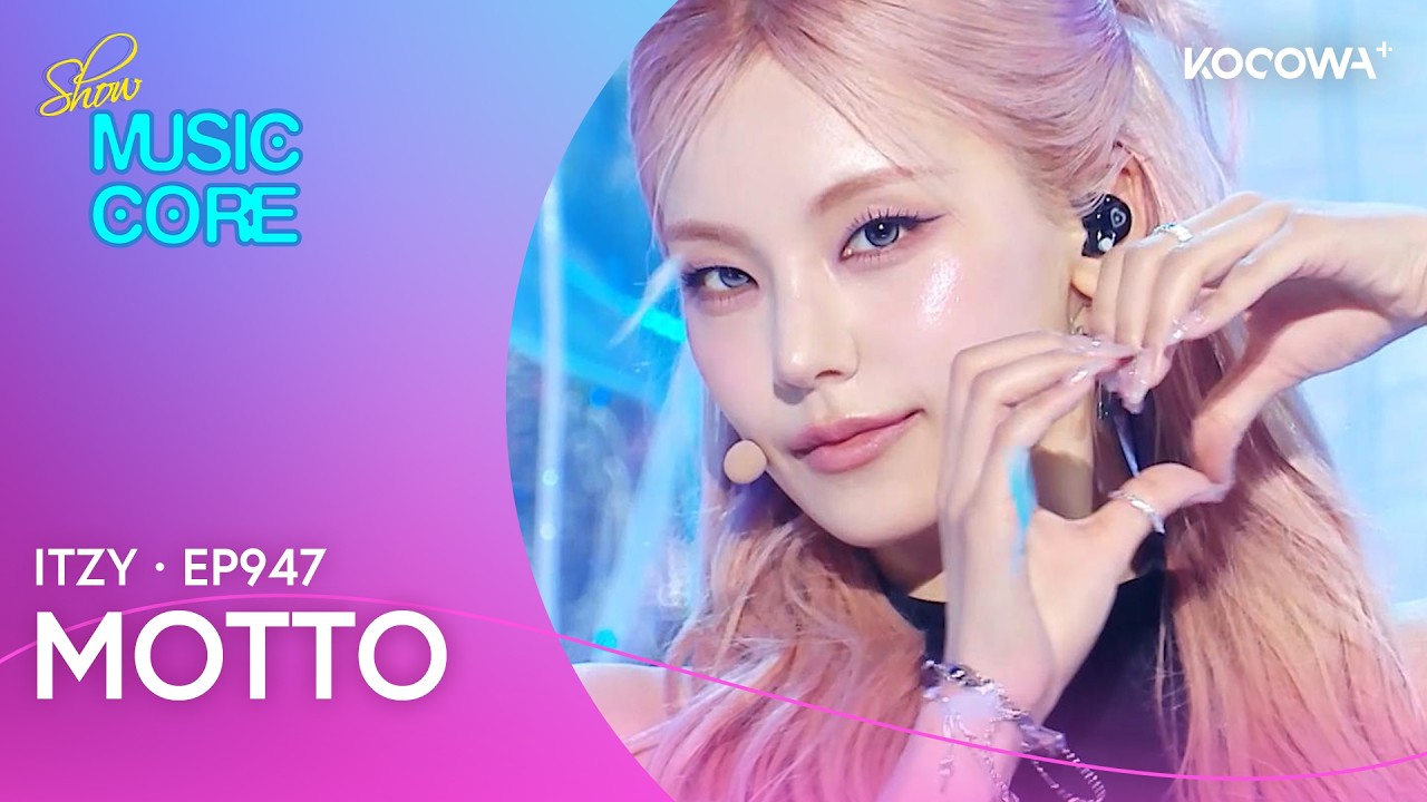 ITZY - Motto | Music Core EP947 | KOCOWA+ - YouTube