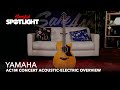 Yamaha AC1M Concert Acoustic Electric Guitar Overview
