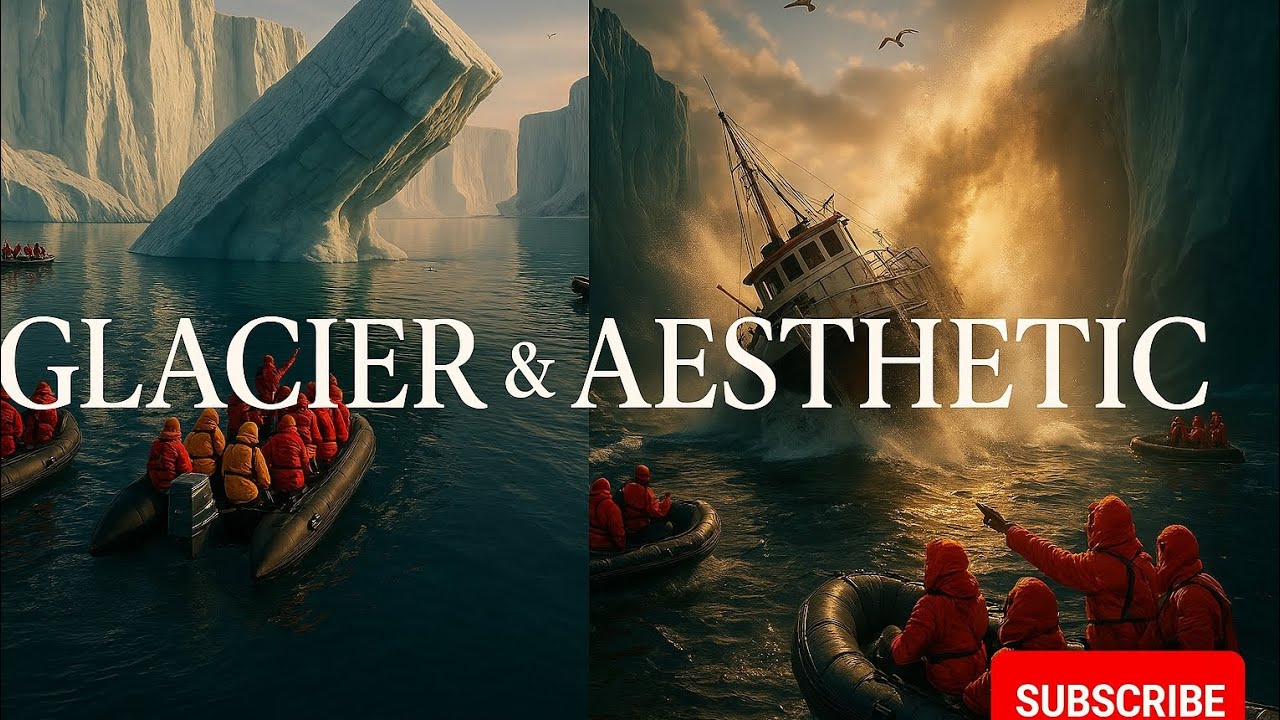 "Glaciers of Emotion | Relaxing Cinematic Music Meets Arctic Beauty"