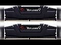 Overview: G.SKILL RipjawsV Series DDR4 RAM (XMP) 16GB (2x8GB) 3200MT/s CL16-18-18-38 1.35V Intel...