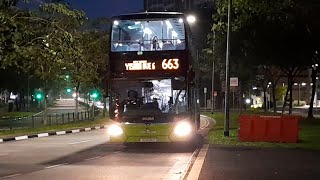 (7th Sushiro Anniversary) SG6136R(MDDEP) On Service 663 At Yishun Avenue 6