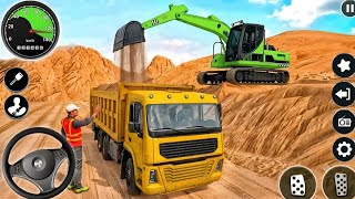 Railroad Builder Simulator 3D-    Highway Excavator Construction 🏗️ Jcb - Android Gameplay  screenshot 2