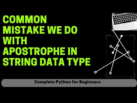 How to store string data which contains an apostrophe in Python? Use of str() and float()