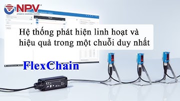 FlexChain SICK | Hệ Thống Phát Hiện Linh Hoạt Kết Nối Chuỗi Cho Tự Động Hóa
