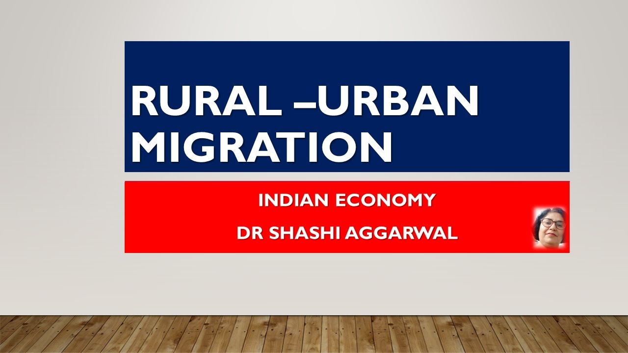 what is a rural urban migration