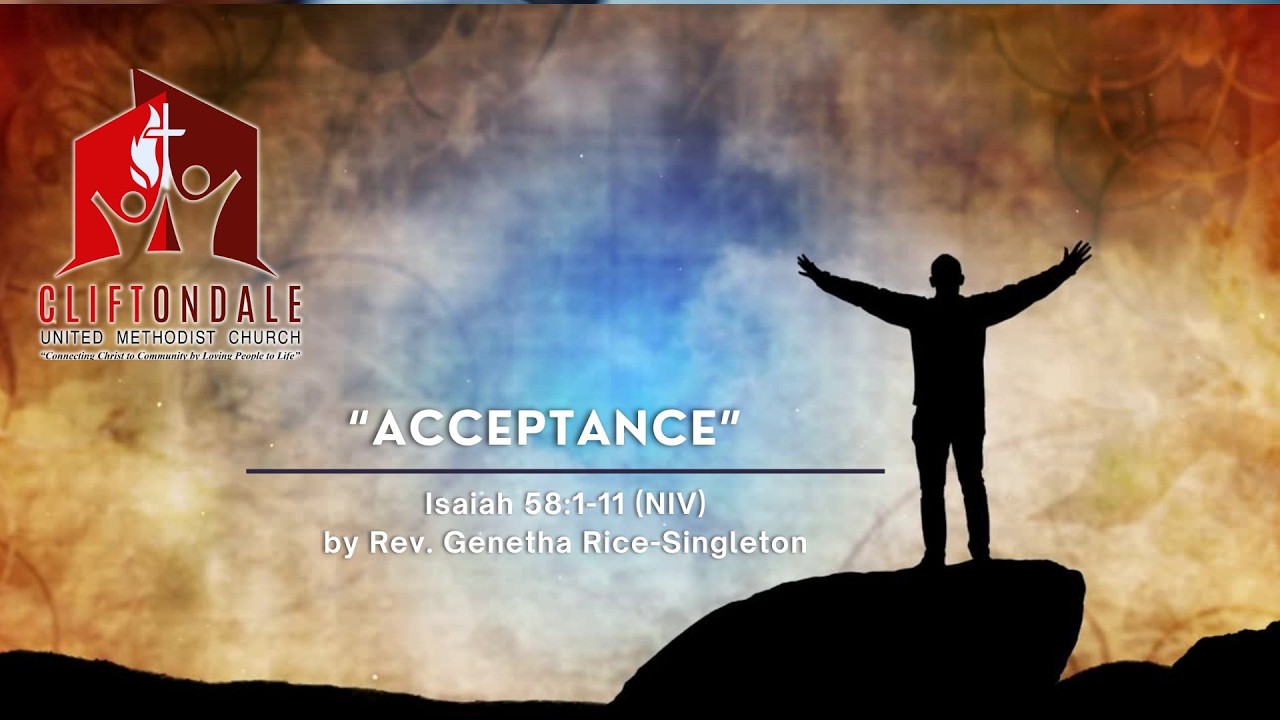 March 15, 2026 Worship Service | "Acceptance" | Rev. Genetha Rice-Singleton