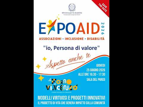 Video Rimini - EXPOAID2026 - Il Forno di Vincenzo: il progetto di vita che genera impatto sulla comunità