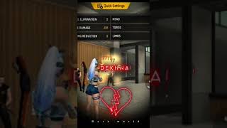 FF best m1887 headshot settings #freefire #gaming #shortsfeed #shorts #popular #edit #viral