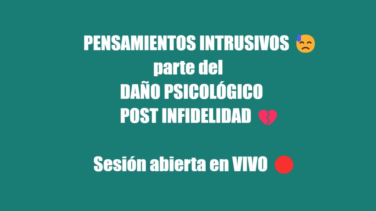 Trauma por infidelidad: cuando los pensamientos no te dejan dormir