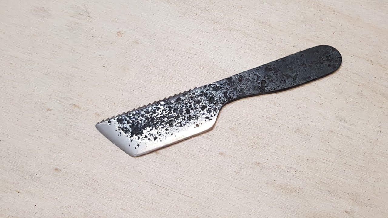 Knife Made From Old Saw Blade YouTube