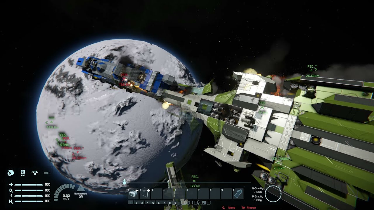 Space Engineers Fleet Battles Episode 5 - YouTube