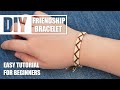 Zigzag Stripe Macrame Friendship Bracelets | Easy Tutorial for Beginner