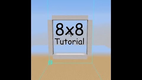 [OUTDATED] 8x8 Piston door Tutorial