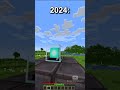 Minecraft Nostalgia 2014 vs 2024 - Happy Nation