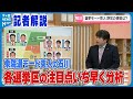 【記者解説】取りざたされる衆院解散 すでに選挙モード突入の石川 各選挙区の注目点いち早く分析