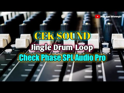 CEK SOUND Jingle Drum Loop | Check Phase SPL Audio Pro