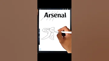 ARSENAL Maybe This Season Arsenal Posca Drawing Logo Premierleague 