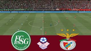 Benfica vs St. Gallen | UEFA Europa League 2026 | Video Game Simulation