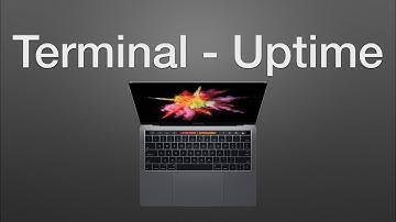 How to Check Mac Computer Uptime Using Terminal