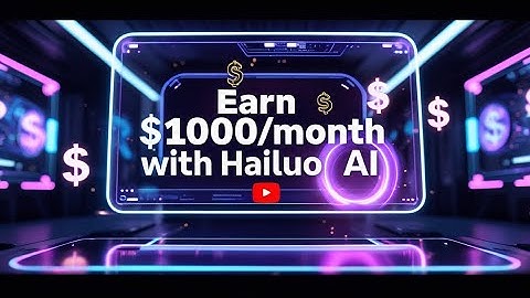 Easy $1000/mo: How to Make Money with Hailuo AI (2025)