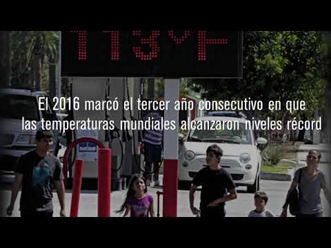 2016 registró el tercer año consecutivo más caliente de la Tierra - 2016 registró el tercer año consecutivo más caliente de la Tierra