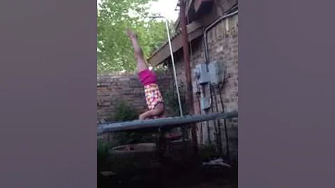 This is Shayley doing gymnastics 5years old