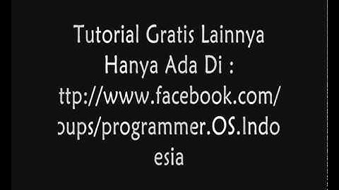 Cara Membuat OS (Sistem Operasi) Sederhana