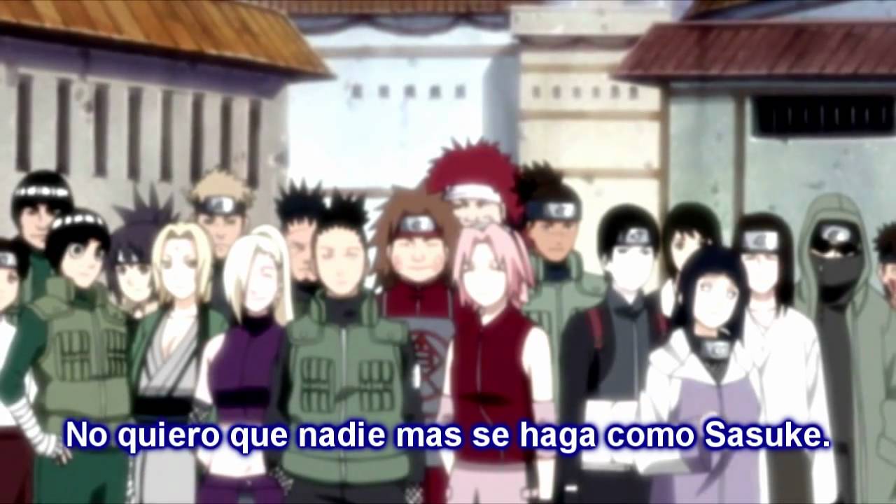 Sasuke vs Cinco (5) Kages 