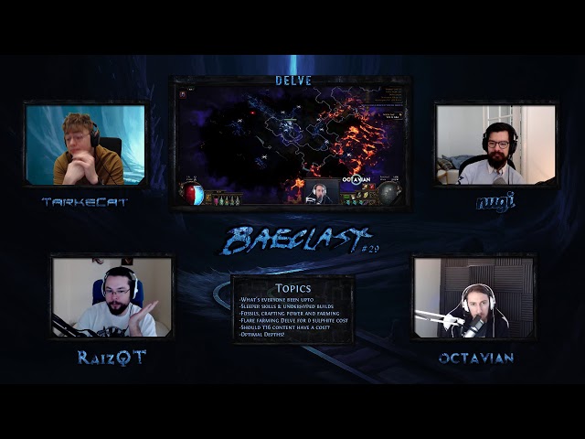 🔴 Baeclast #29 Underrated PoE Builds & Delve Optimized With Nugi, Raiz & Octavian