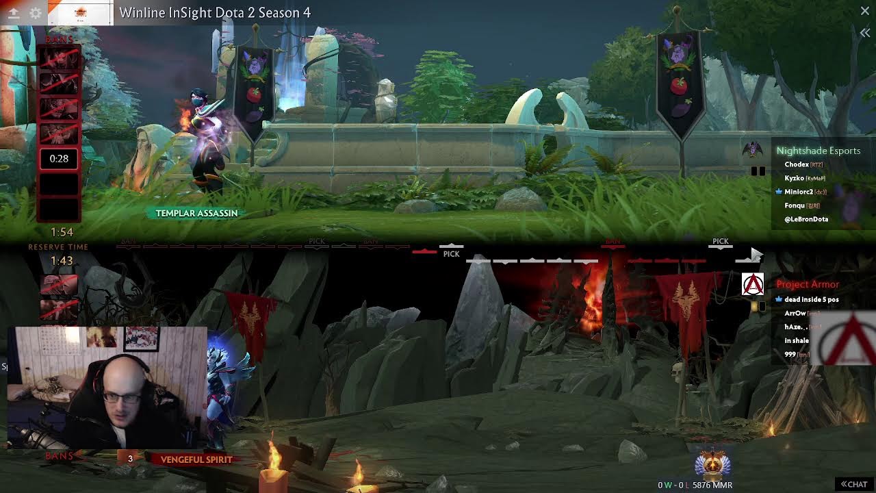 [ENG] Nightshade Esports vs Project Armor - Winline Insight S4 Playoffs