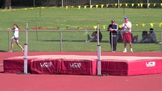 Nick Ridge clears 6'10" at D1 Section Championships