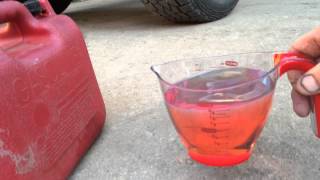 Diesel Converted Toyota Gets Over 40 Mpg Part 2