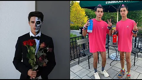 Brent Rivera vs Lucus and Marcus TikTok videos {20...